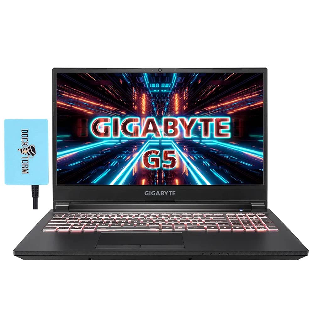 Gigabyte G5 Gaming & Entertainment Laptop (Intel i5-11400H 6-Core, 16GB RAM, 2x512GB PCIe SSD RAID 0