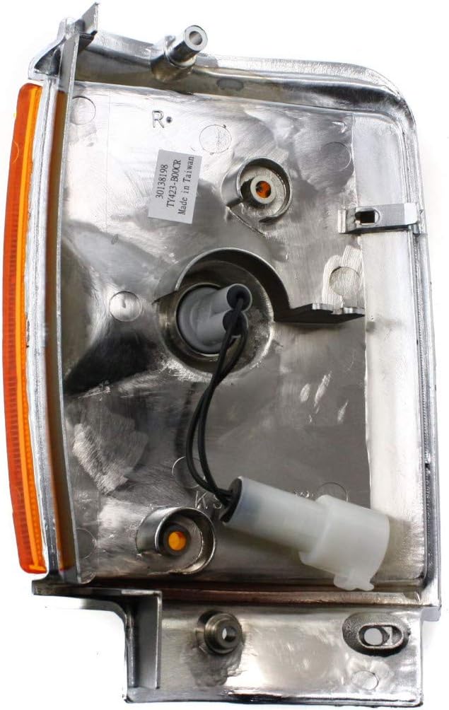 For Toyota Pickup 2/4WD/4Runner 1984-1986 Park/Cornering Light Assembly Pair Driver and Passenger Side Chrome | TO2520114 | TO2521116 | 81620-89145