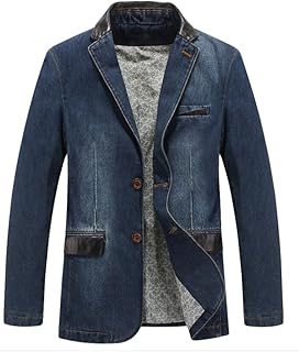 Veste en jean customisée homme Clearance