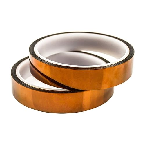 Miniatura 4 de Cinta resistente al calor, 2 paquetes de cinta térmica de alta temperatura de 4/5 pulgadas x 108 pies para tazas de transferencia de calor sin