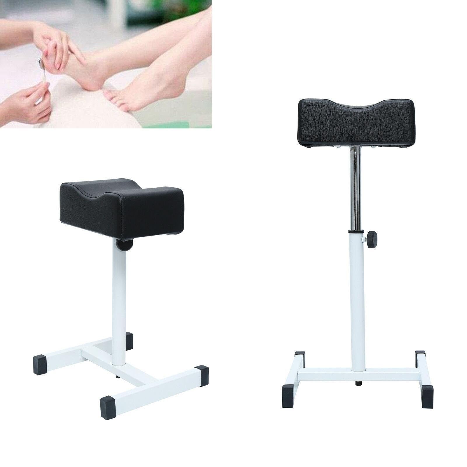 Poggiapiedi Pedicure Manicure Sgabello for pedicure Poltrona for salone di bellezza for ascensore Poggiapiedi Panca for unghie for sgabello for spa for massaggio(Black)