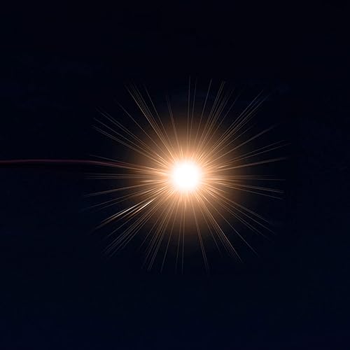 Vista 19 de Evemodel L0402B 20pcs pre-cableado SMD LED 0402 Bule Diodo emisor de luz 12V pre-soldado Micro Litz cable cable longitud 7.8 pulgadas (7.9 in)