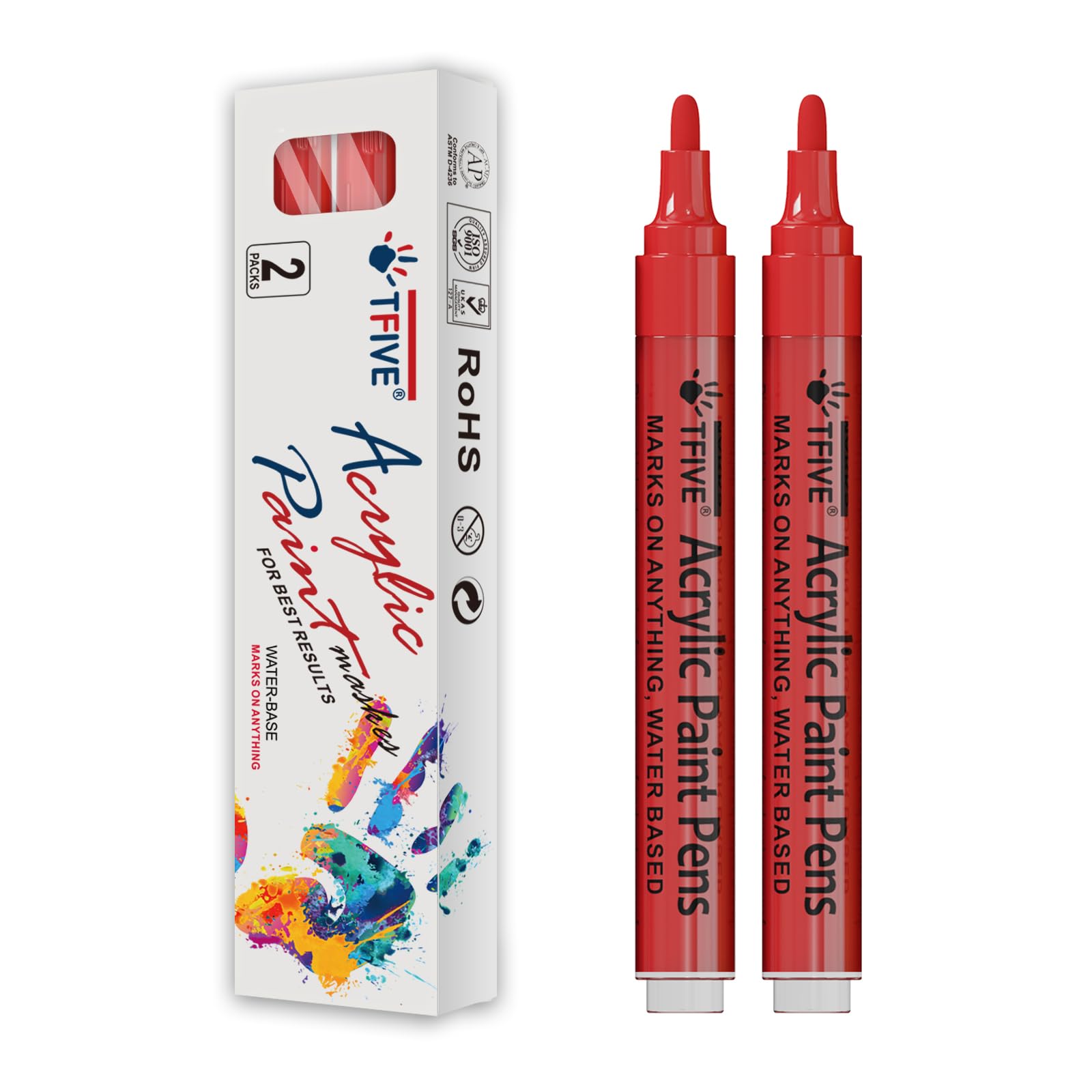 Acrylic Paint Red Paint Marker For Metal Markal Ball Paint Marker