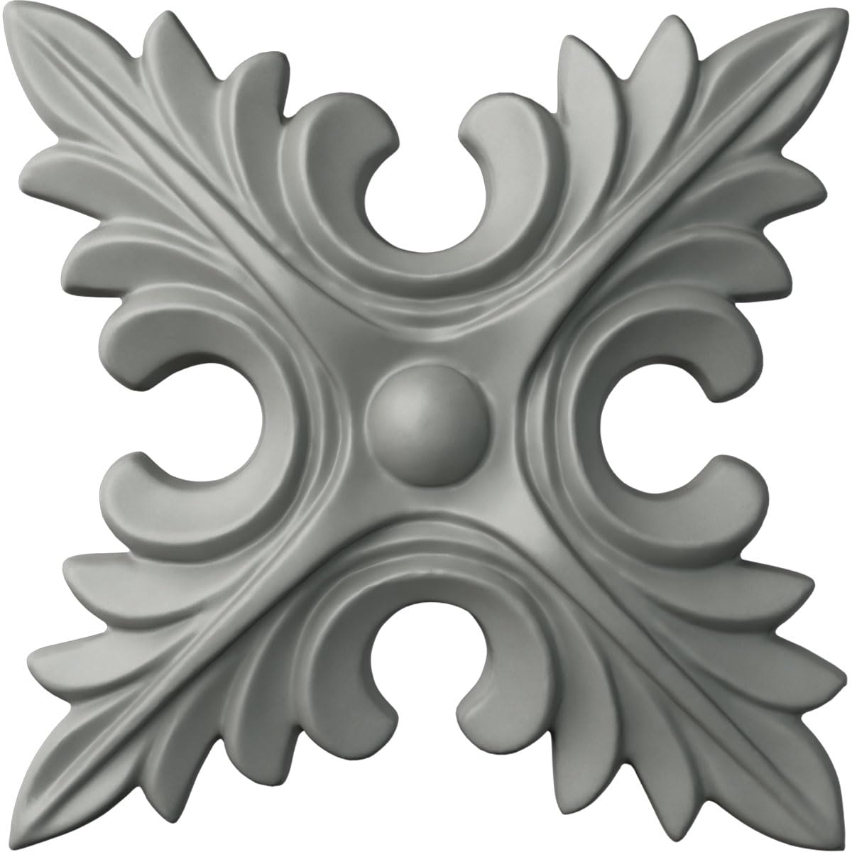 Ekena Millwork ROS04X04X00LA Lanarkshire Diamond Rosette, 5 3/4"W x 5 3/4"H x 5/8"P, Primed