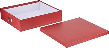 Pioneer Jumbo Scrapbook Storage Box, Red