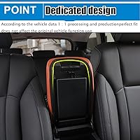Vista 191 de Great-luck Leather Center Console Cover Armrest Pad,Protector Armrest Box Cover Accessories Keep Your Armrest in a More Comfortable Feeling(black