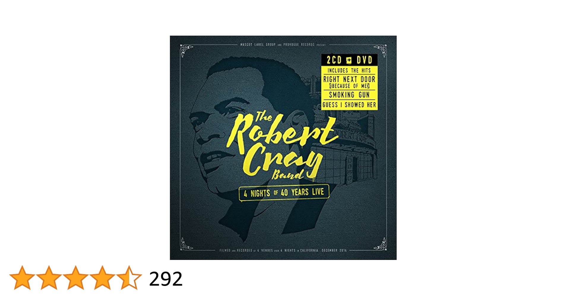 ロバート・クレイ・バンド/ 4 Nights Of 40 Years Live 4 Nights Of 40 Years Live (+2CD) : Robert Cray | HMV&BOOKS
