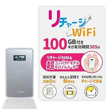 モバイルルーター Pocket WiFi MS4GRA01 リチャージ リチャージWiFi リチャージWiFi公式 100ギガ付きモバイル