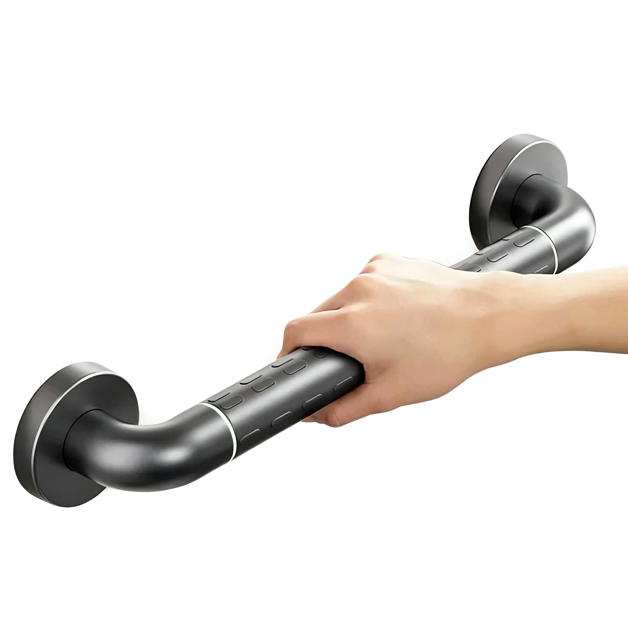 Fkxsxaz Handicap Grab Bars For Shower, Wall Mount Safety Elderly, Bathroom Bar With Anti-Slip Grip, Heavy Duty Support Handle(100Cm/39In)