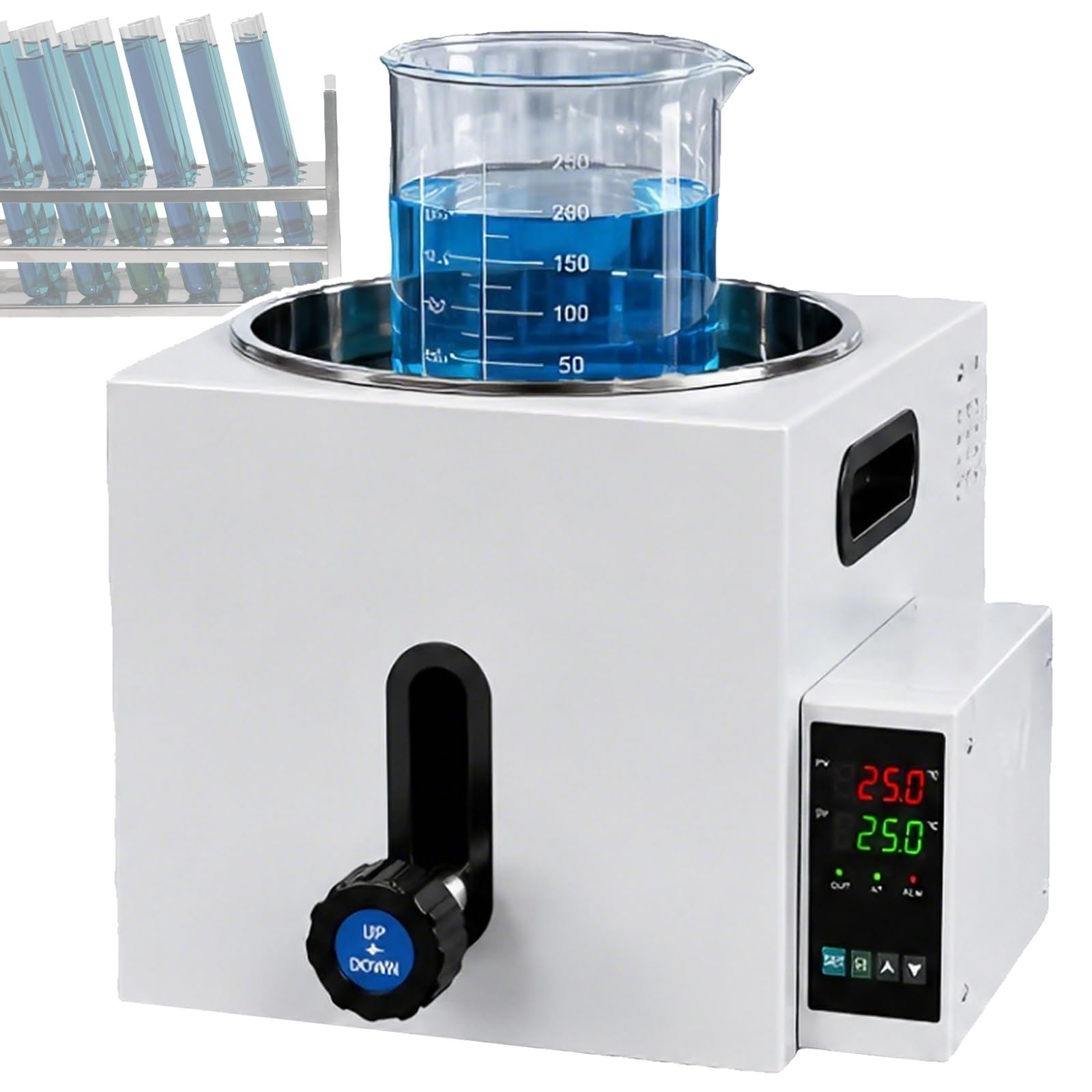 Digitales Öl Wasserbad Hebegerät Präzise Temperaturregelung Temperaturbereich 250°C Ideal für akademische Labore und Industrie