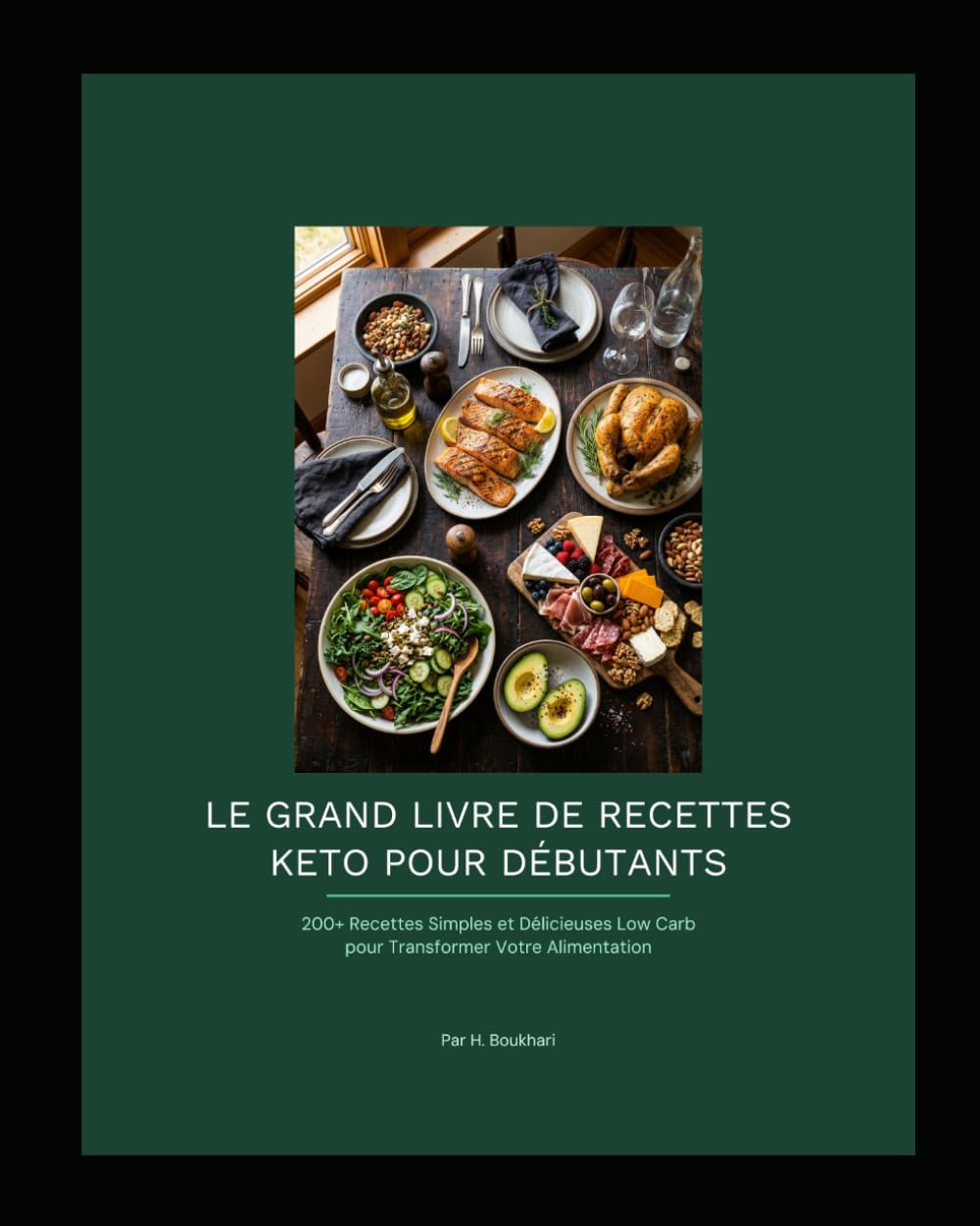 Le Grand Livre de Recettes Keto pour Débutants: 200+ Recettes Simples et Délicieuses Low Carb pour Transformer Votre Alimentation