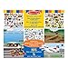 Melissa & Doug | Bloc D’Autocollants Réutilisables - Vehicules |Stickers | Livres d'activités | Loisirs créatifs pour filles et garçons |  3+