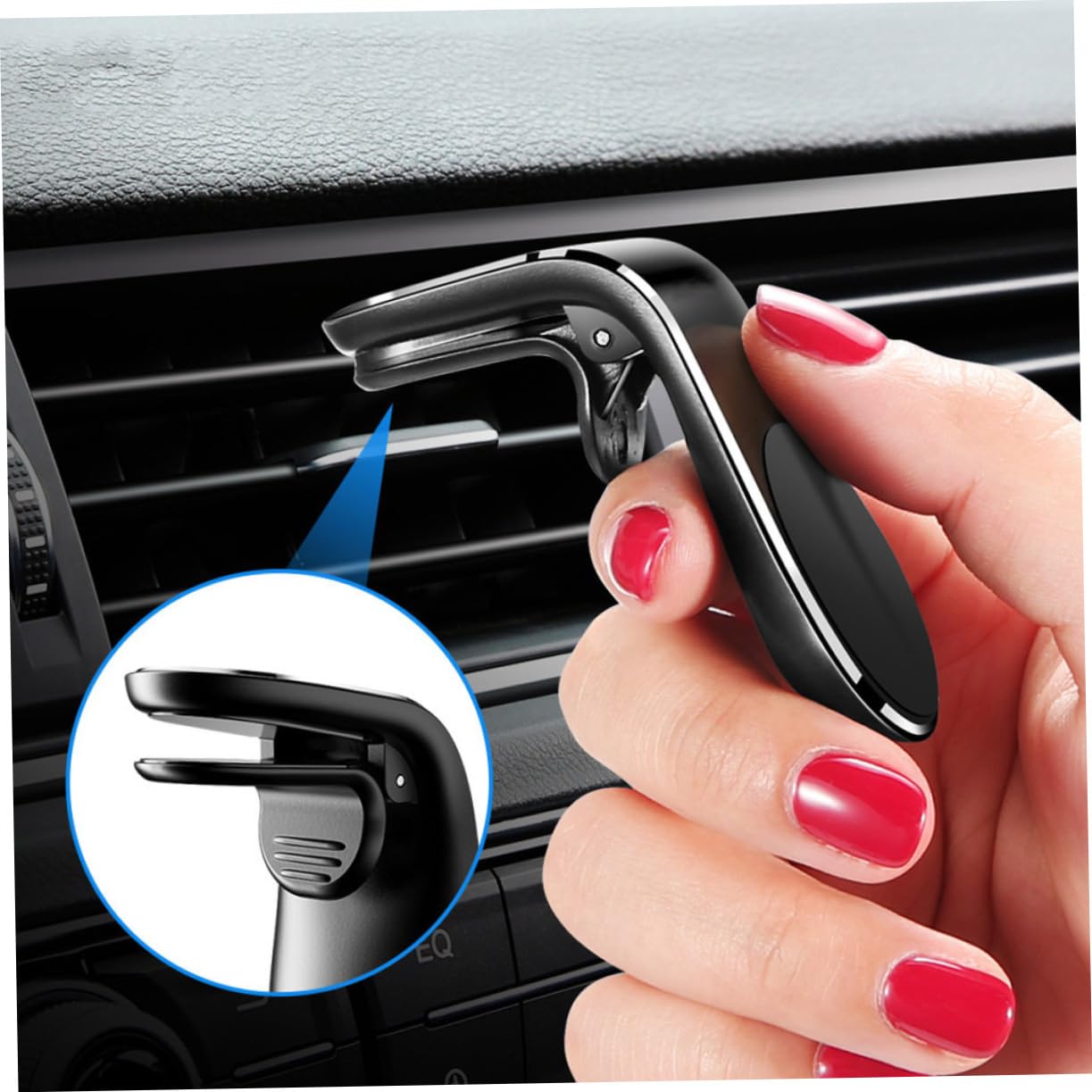 BESTonZON 3pezzi Per Smartphone Auto Per Clip Per Design e Facile Usare Compatibile Cellulari