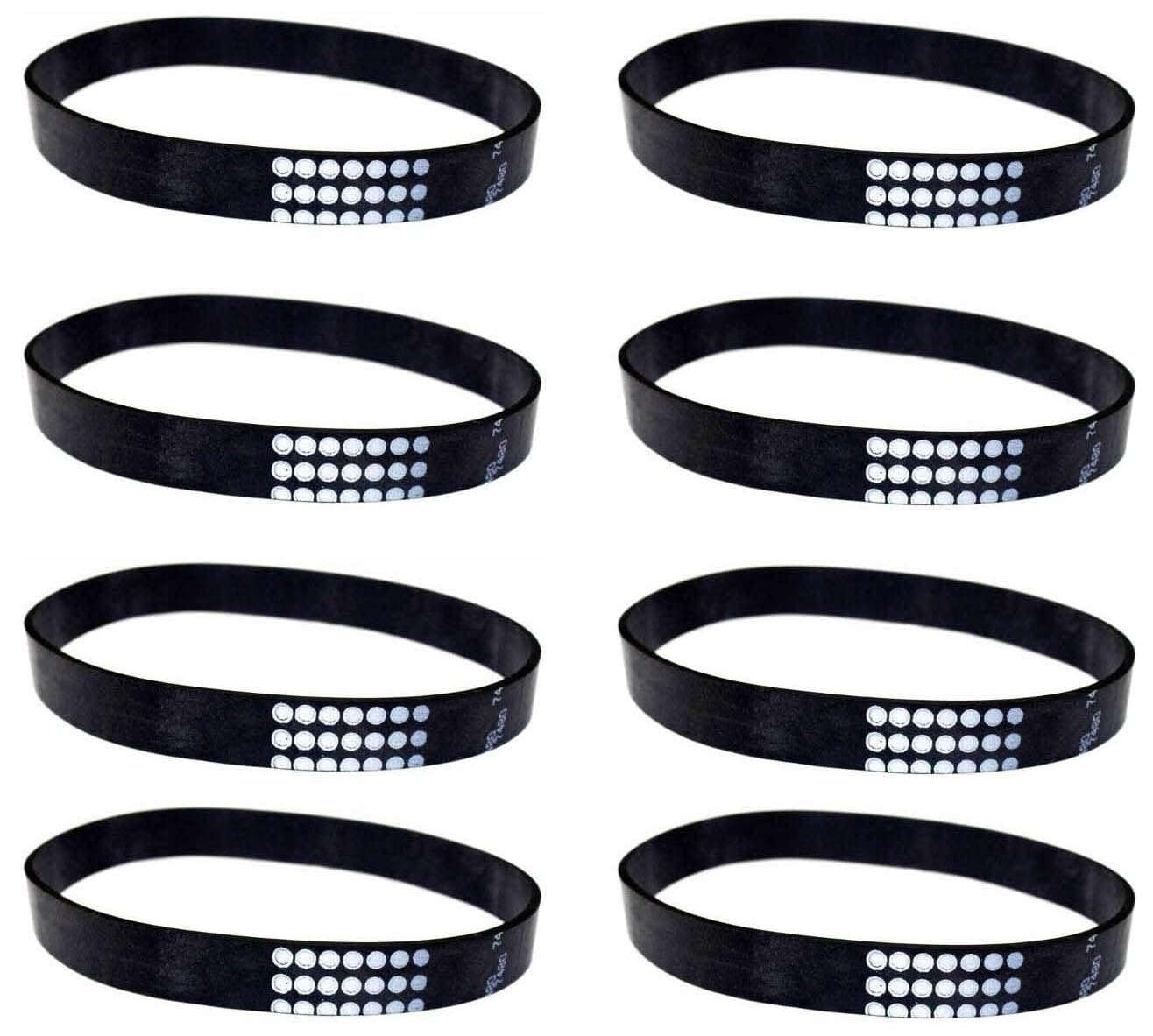 61120G Vacuum Belts Replacement for Eureka Style EXT U Belts Fits for AS1000 AS1050 AS2000 AS5200 2900 3270 4100-4700 518051905400-5500 5700-59007600-7900 8800 9000 HP5500 HP5550, 8-Pack