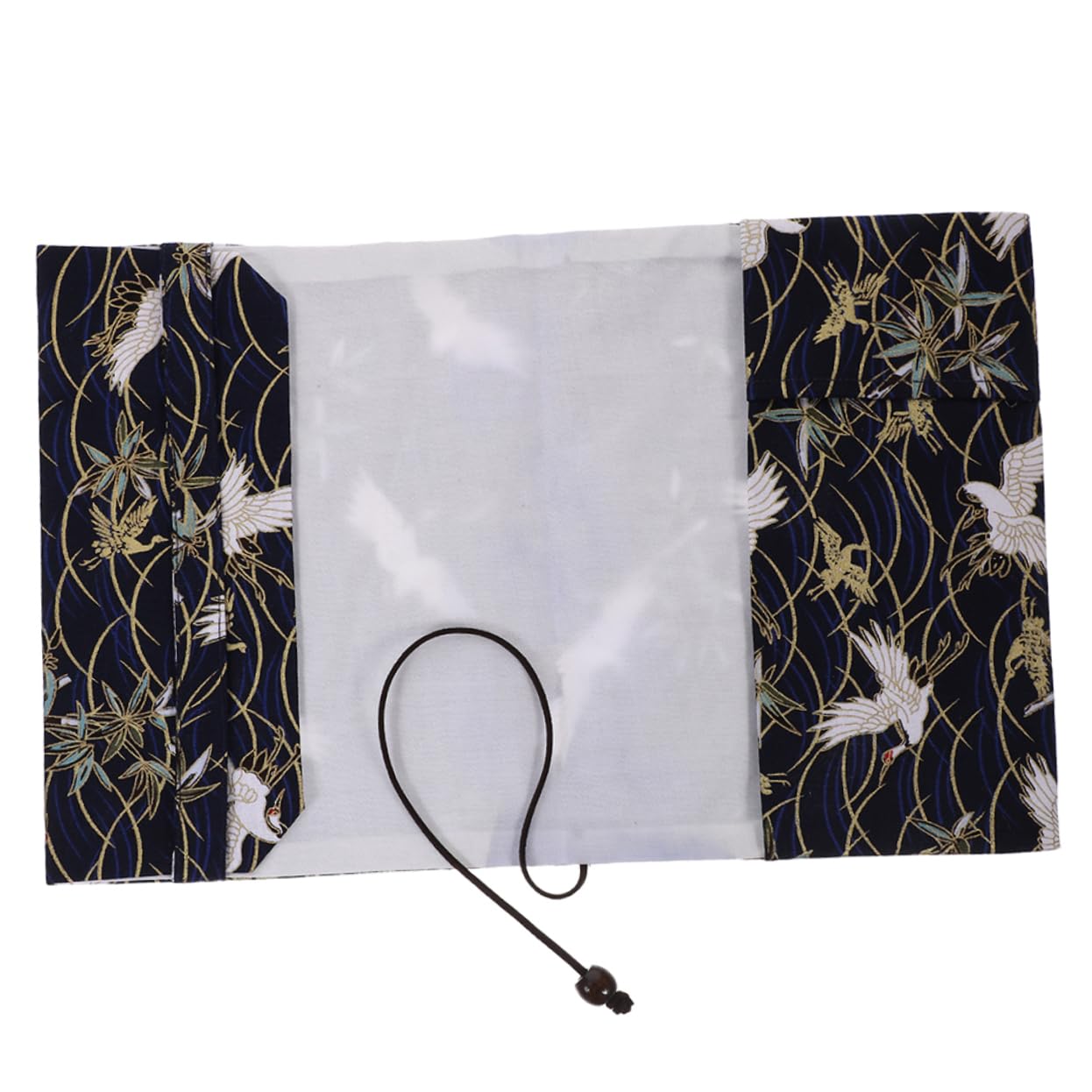Lurrose 5 Pièces couverture de livre de protège livre housse livre couverture de livre décorative pochette de protection de livre scrapbooking décor rétro livre protecteur en tissu