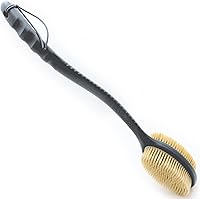 Vista 1 de Avilana Depurador de espalda para ducha, depurador corporal de silicona de 19 pulgadas con asa, limpiador de espalda para hombres y mujeres, cepillo