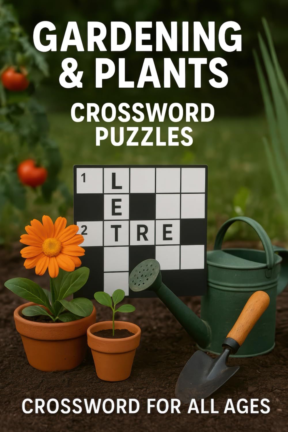 Gardening & Plants Crossword Puzzles: 50 Blooming Crosswords for Gardeners, Botanists, and Nature Lovers - Relax, Learn & Grow Your Mind