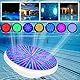 KWODE Pool Par56, 54W RGB Poolbeleuchtung mit Fernbedienung, Unterwasser Scheinwerfer, 12V AC/DC Led Par56 Pool Light, Harz Gefüllt Poolleuchte, IP68 Wasserdicht Poolscheinwerfer PC Flach Pool Lampe