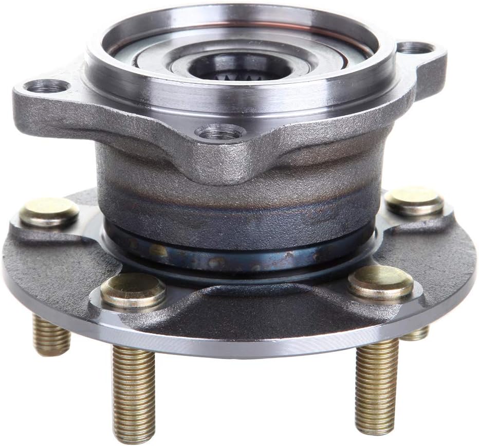 512291 AWD(All-Wheel Drive) Rear Wheel Bearing and Hub Assembly compatible with 2004-2008 2010-2011 For Mitsubishi Endeavor 5 Lugs Non ABS