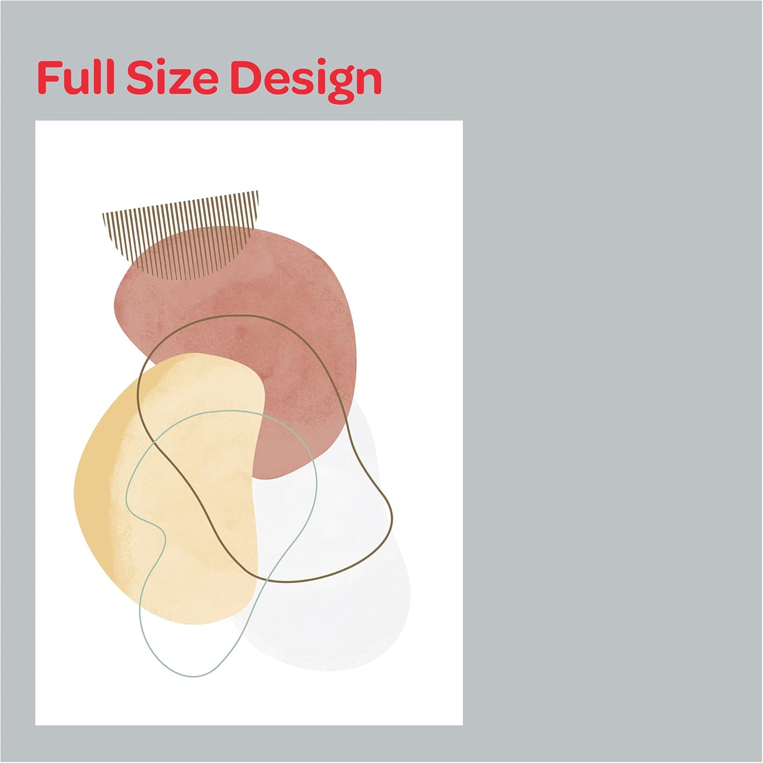 Scandinavian Boho Pattern Print Roman Shade