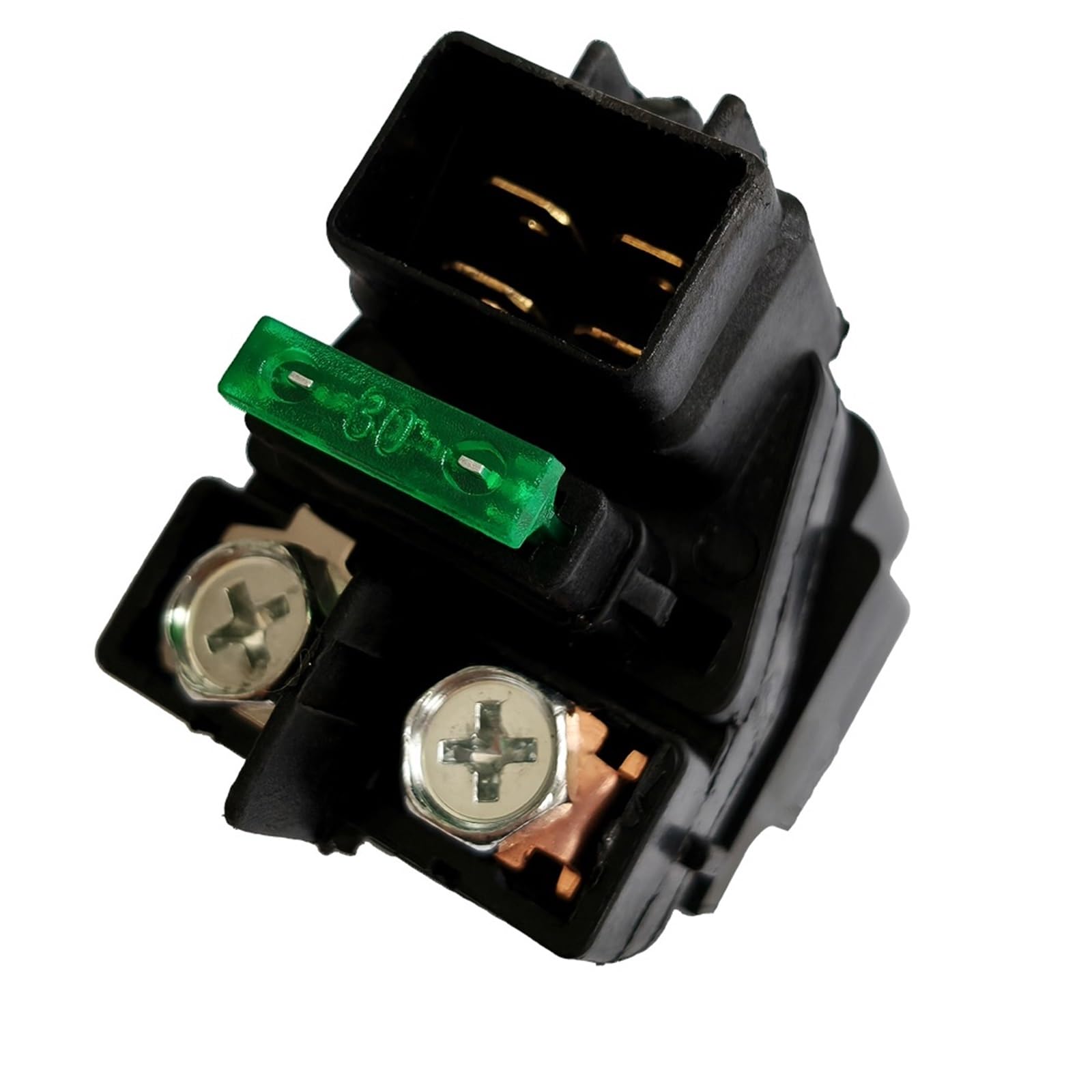 Solenoide arrancador motocicleta Solenoide de relé de arranque de 12 V compatible con SUZUKI LT-A400 EIGER 400 2X4 AUTO LTA400 LTA LT-A FEIGER 400 4X4 AUTO Relé arranque genérico(1pc relay)