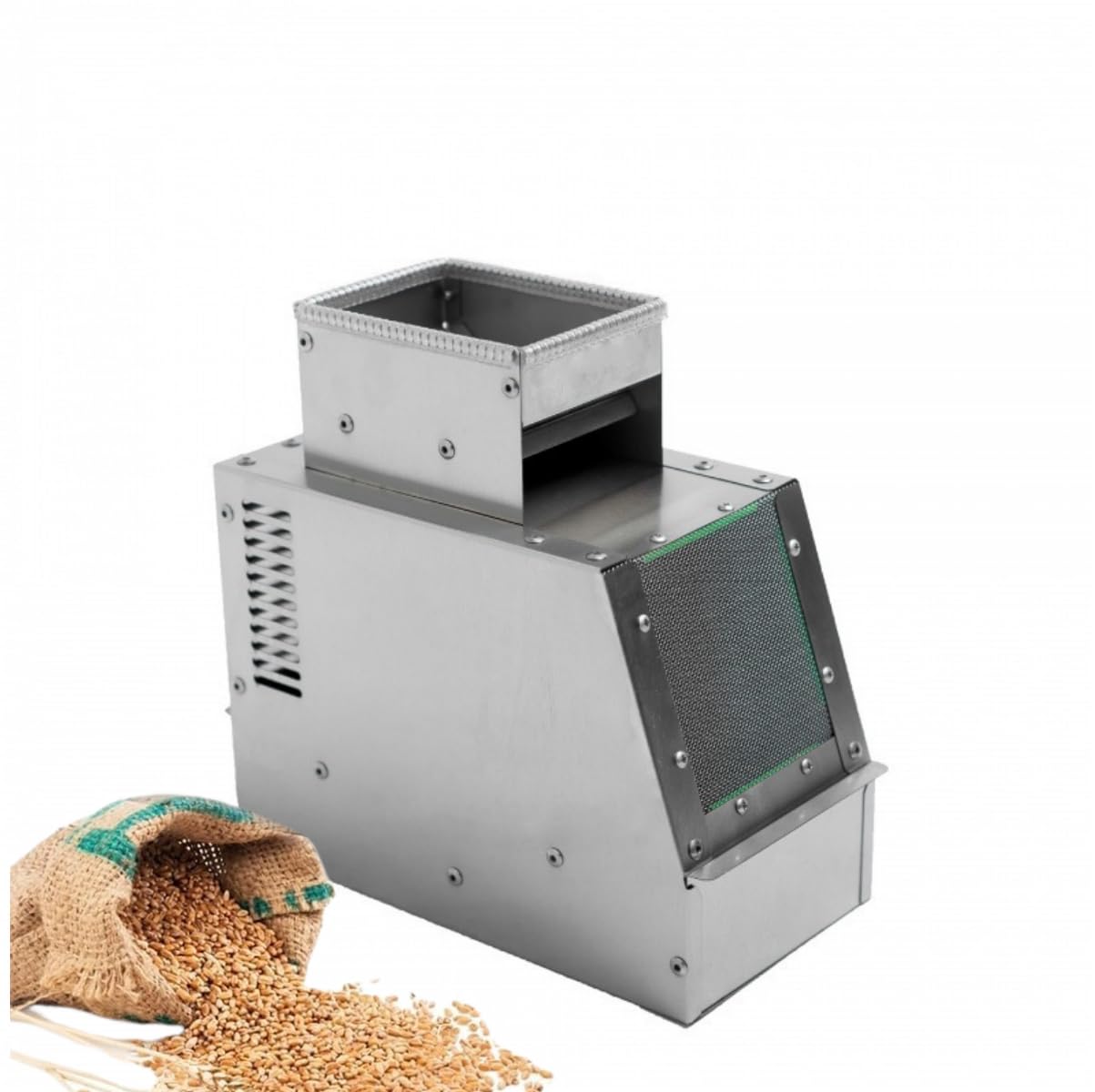 Amazon | Acnivko穀物選別機 電動 ミニ唐箕 電動穀物選別機 電動ミニ