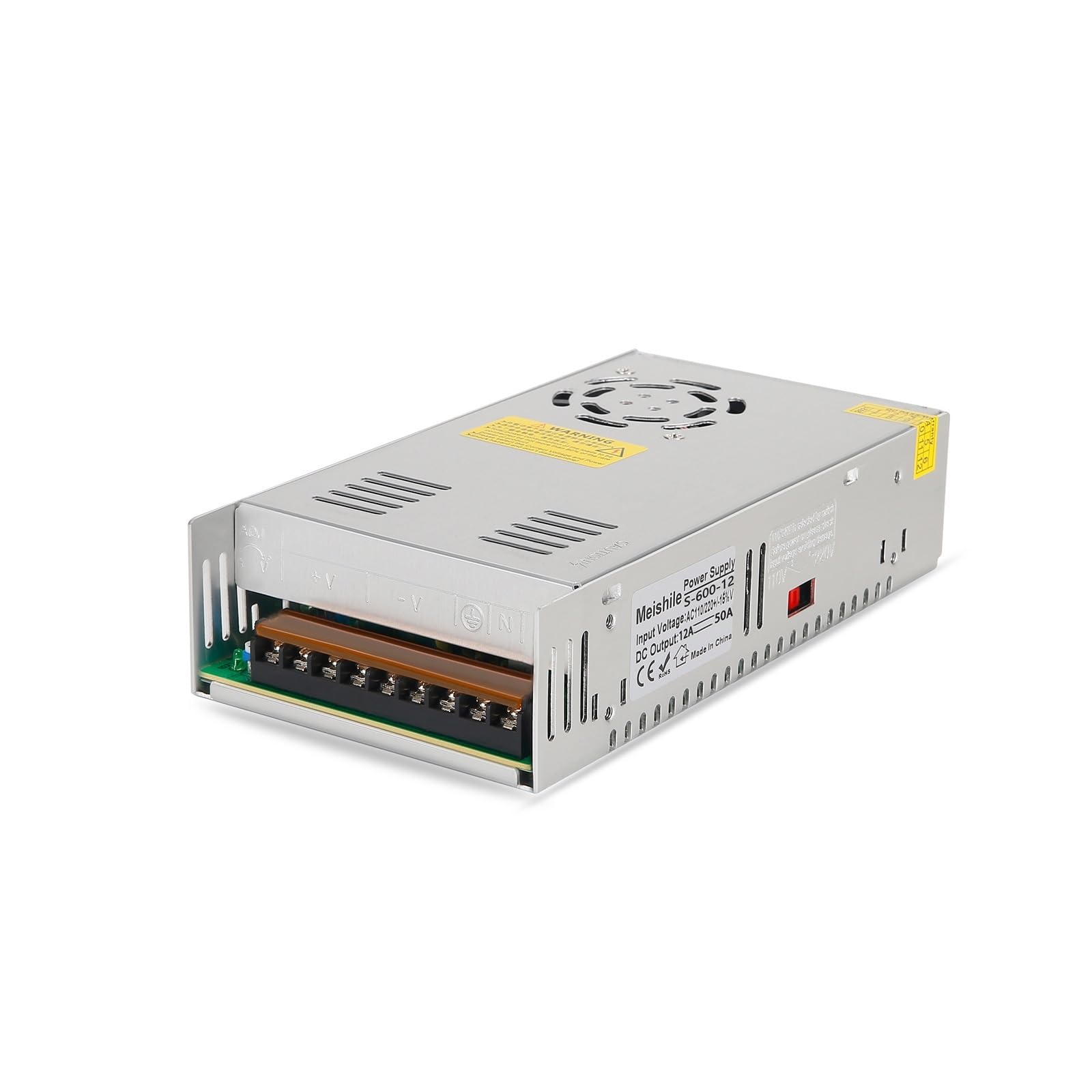 FCARUMIQP AC to DC 28V 21.5A 600W Switching Power Supply Drive Transformer Motor Industrial Electronic Electrical Equipment 1Pcs