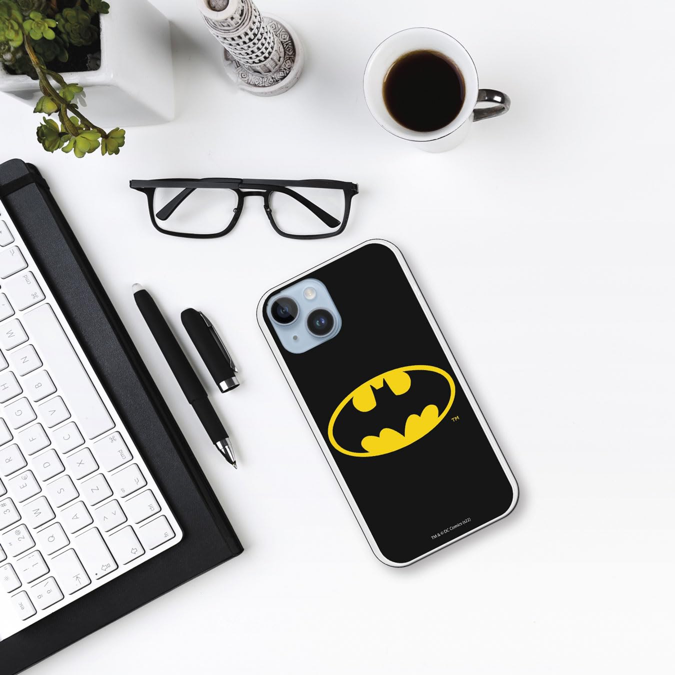 Funda para iPhone 16 Plus con Logo Batman Funda para iPhone 16 Plus con Logo Batman