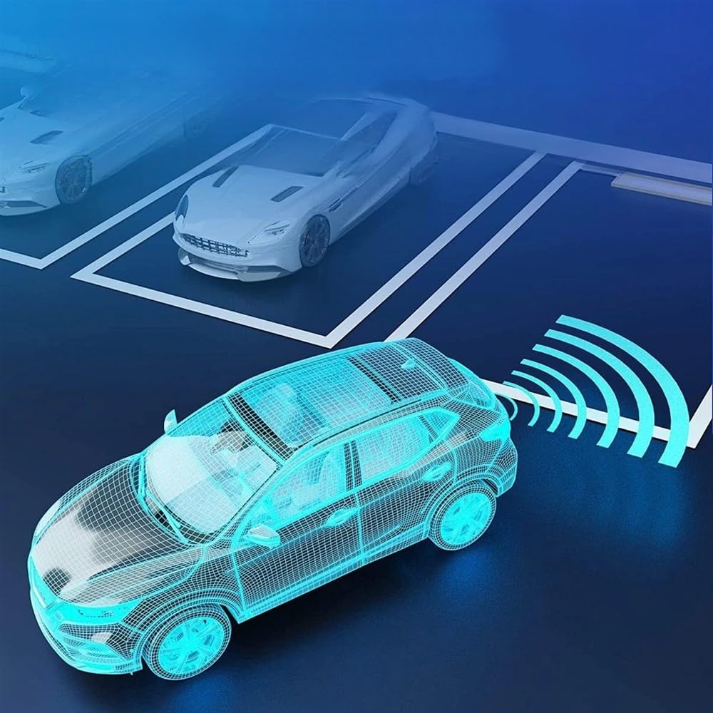 Kit sensori parcheggio Sensore di parcheggio con display digitale | Sensore di parcheggio con display digitale per auto con di rilevamento del monitor radar di parcheggio di retromarcia