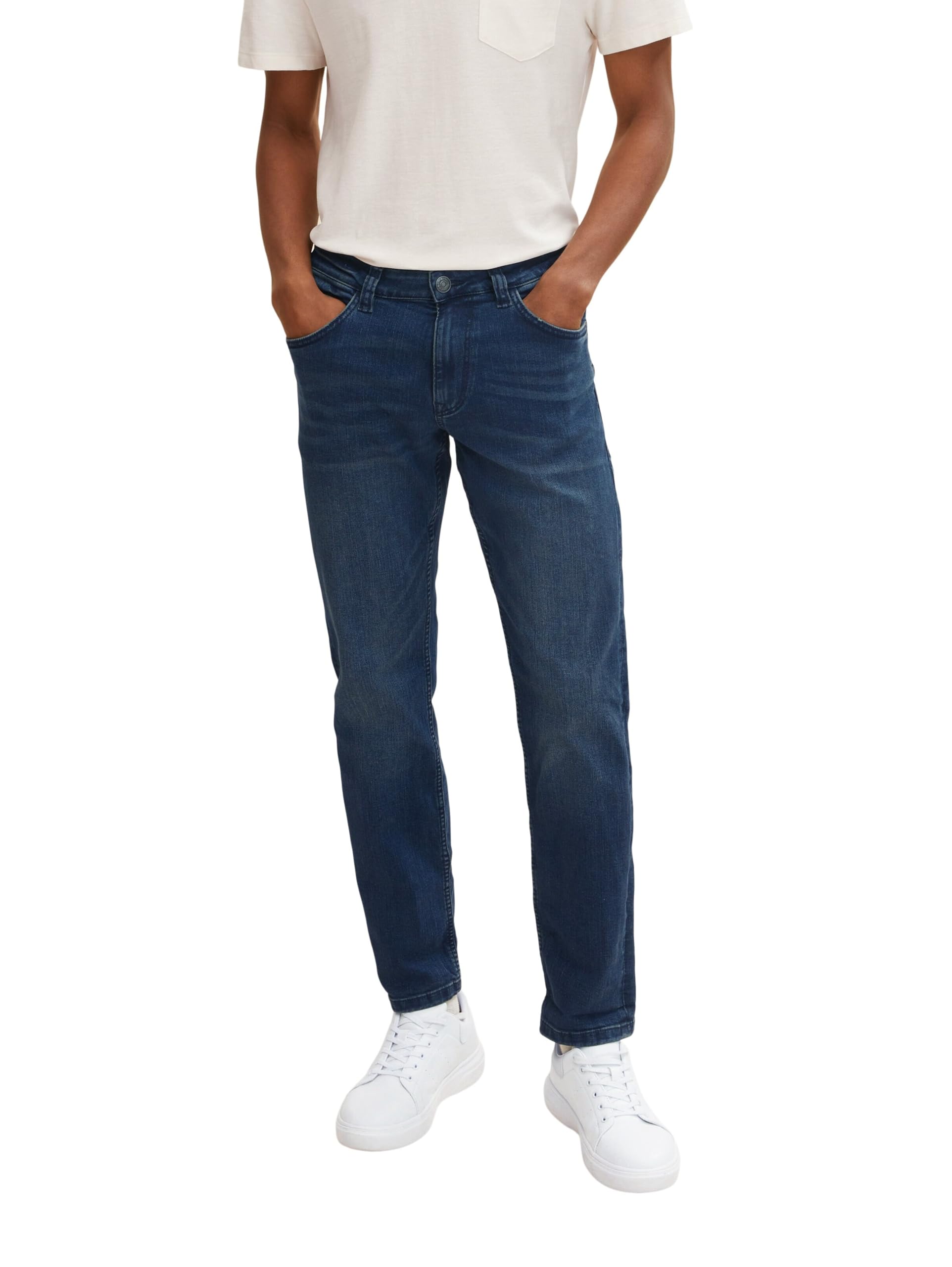 TOM TAILOR Herren Marvin Straight Jeans