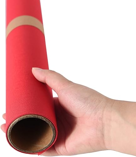 Miniatura 250 de Wooqu Paño de libro, superficie de tela y respaldo de papel, fácil de usar, fuerte, 17 x 29 pulgadas, para encuadernación de libros, marfil