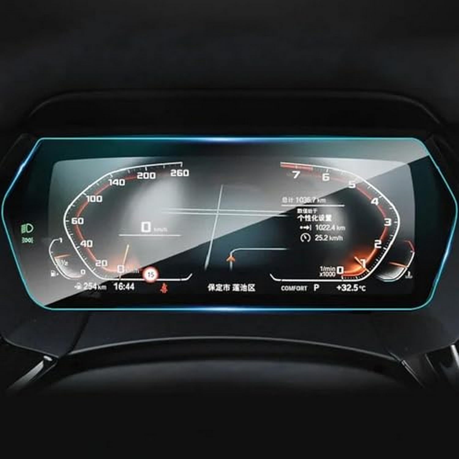 Película protectora de TPU para pantalla LCD BMW F40 evita rayas en salpicadero 8