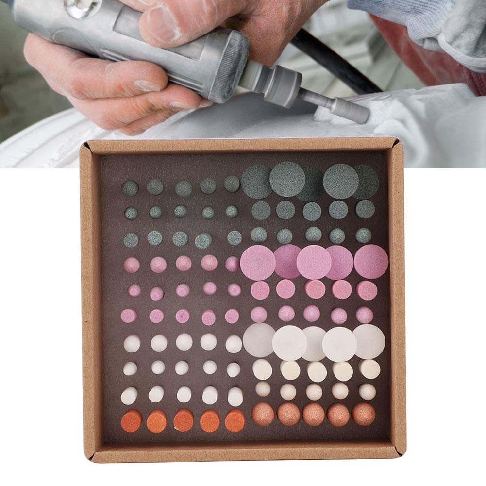 Juego de 100 brocas profesionales para taladro de uñas, herramienta de pulido de aleación de tungsteno para manicura y pedicura, compatible con pulidor eléctrico y taladro