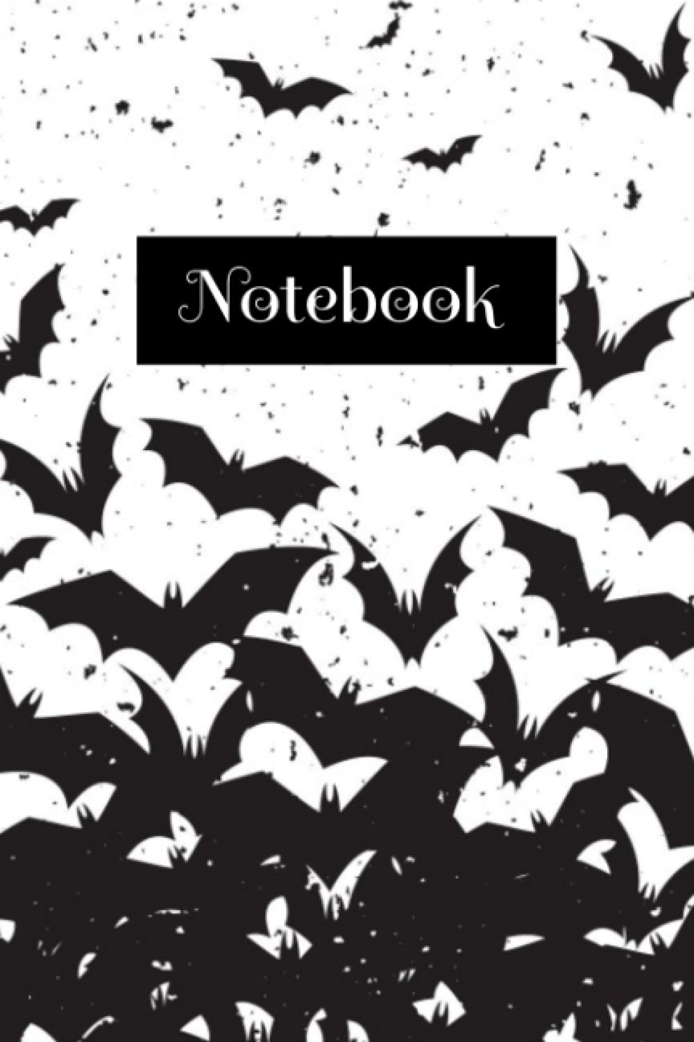 Halloween Bats Notebook: Spooky Notes