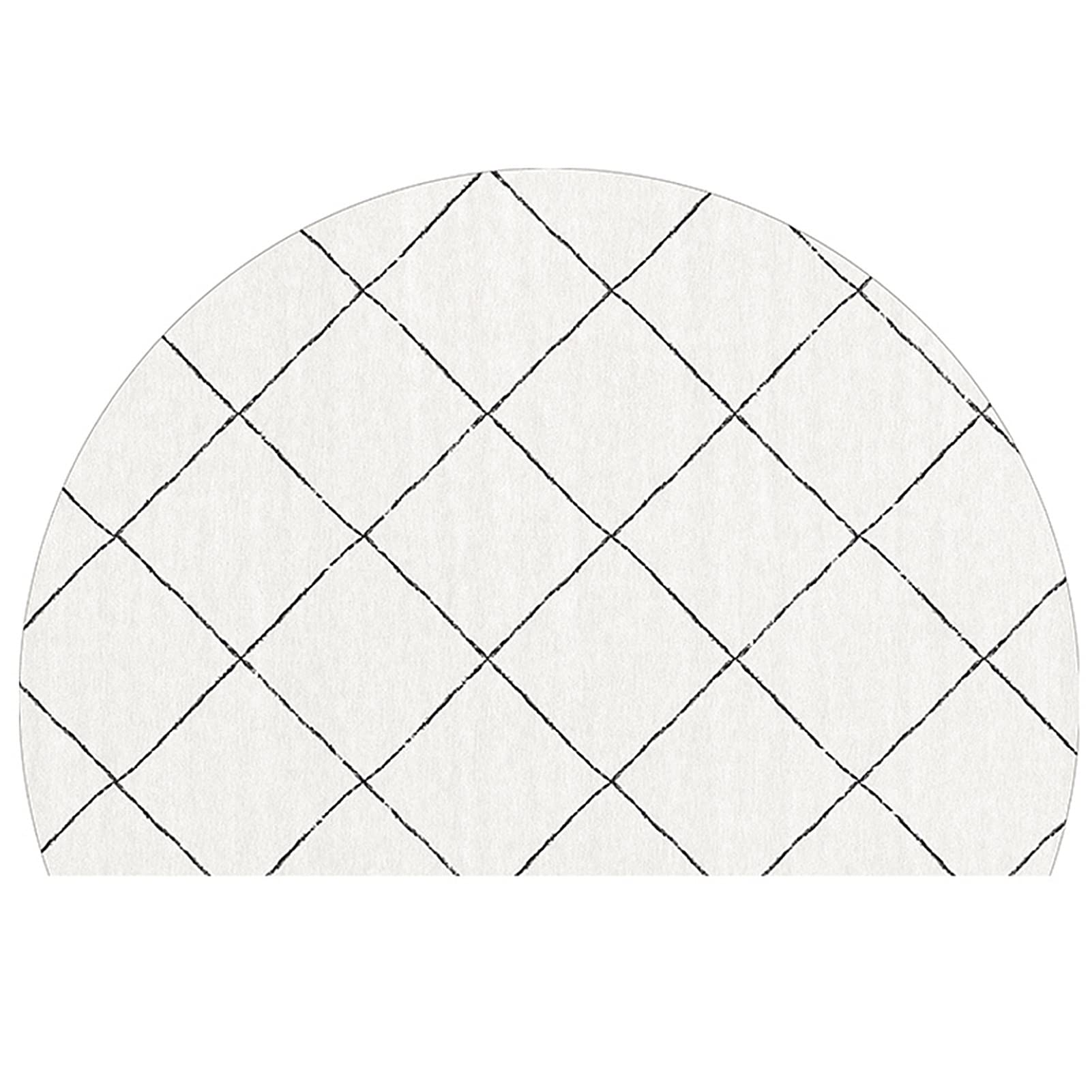 Tapis de bienvenue géométrique et paillasson extérieur lavable