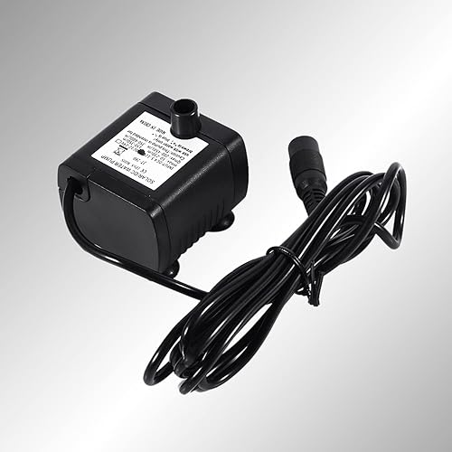 Miniatura 7 de DC12V pequeño mini sumergible, mini sumergible anfibio solar para estanque de fuente