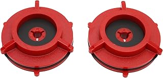 1 Pair Nab Hub Adapters for Studer ReVox, Reel to Reel Tape Recorders Opener Universal Loading Device for B67, for Akai, for Teac, for G8M2, Etc (Red)