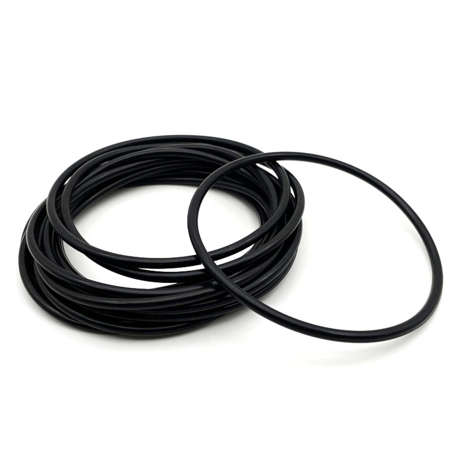 Junta tórica CS 6,99mm NBR anillo de sellado de goma ID 34,29-88,27mm arandela Universal for maquinaria hidráulica resistente al aceite a altas temperaturas,Material Confiable(ID 66.04mm)