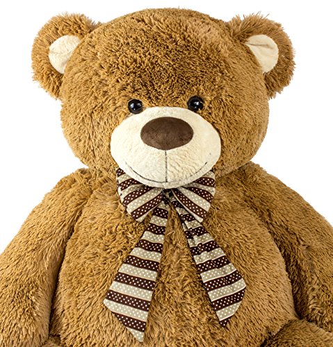Brubaker Ours en peluche géant XXL 150 cm marron avec un cœur en peluche « Liebste Mama der Welt » – Image 5