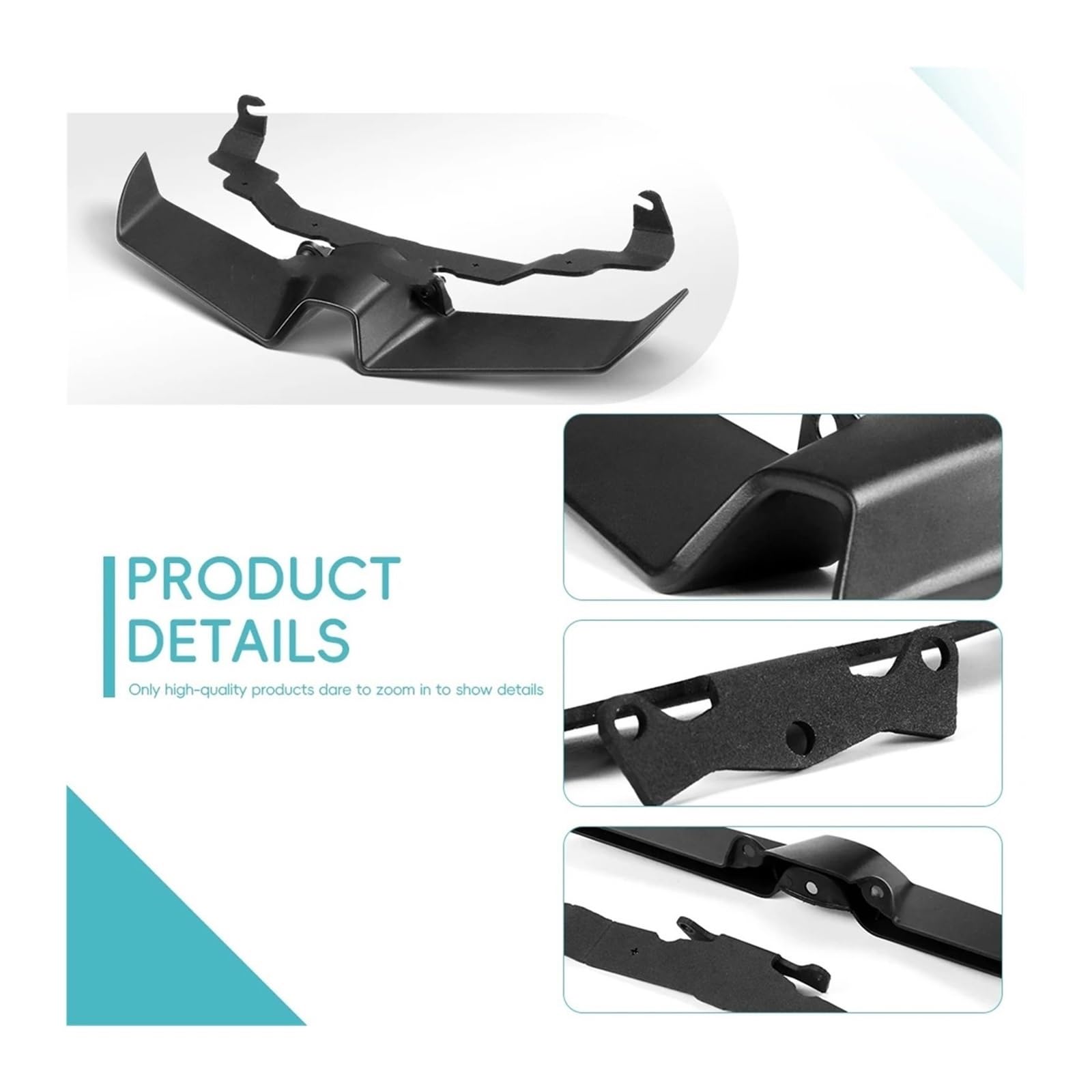 Front Bumper Splitter dachowy Pasuje do YAMAHA MT10 MT 10 SP MT-10 2022-2024 przedni spojler skrzydłowy zestaw aerodynamiczny akcesoria spojlera