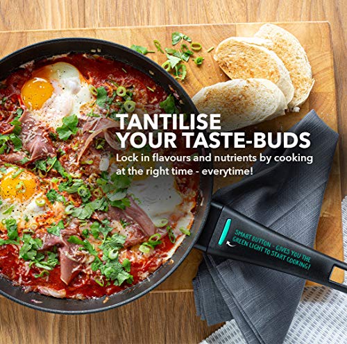Prestige 28cm Black Thermo Smart Grill Pan - Perfect Cooking Tool - Image 6
