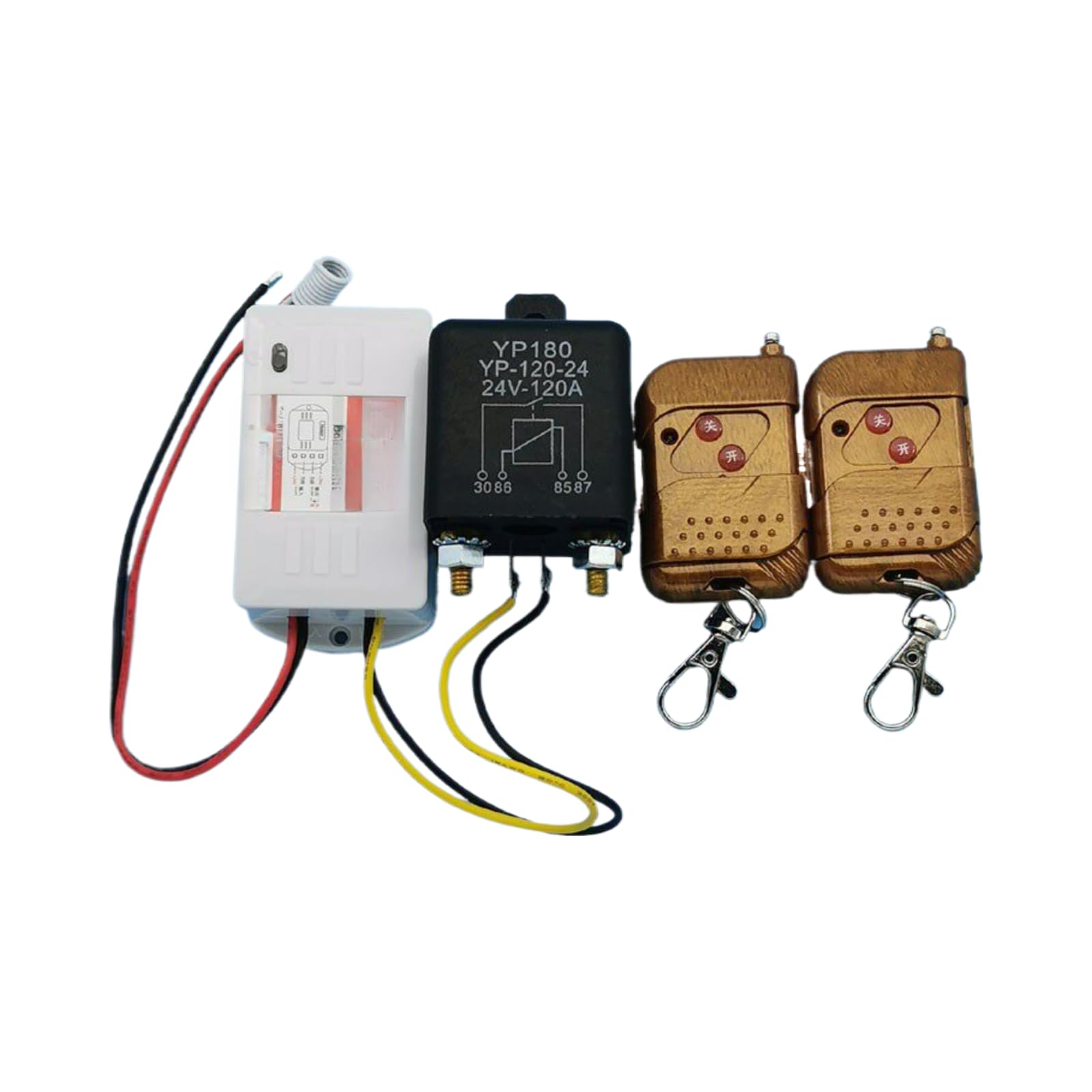 Télécommande interrupteur 12V 200A pour sécuriser vos manoeuvres de levage de charge à 20m