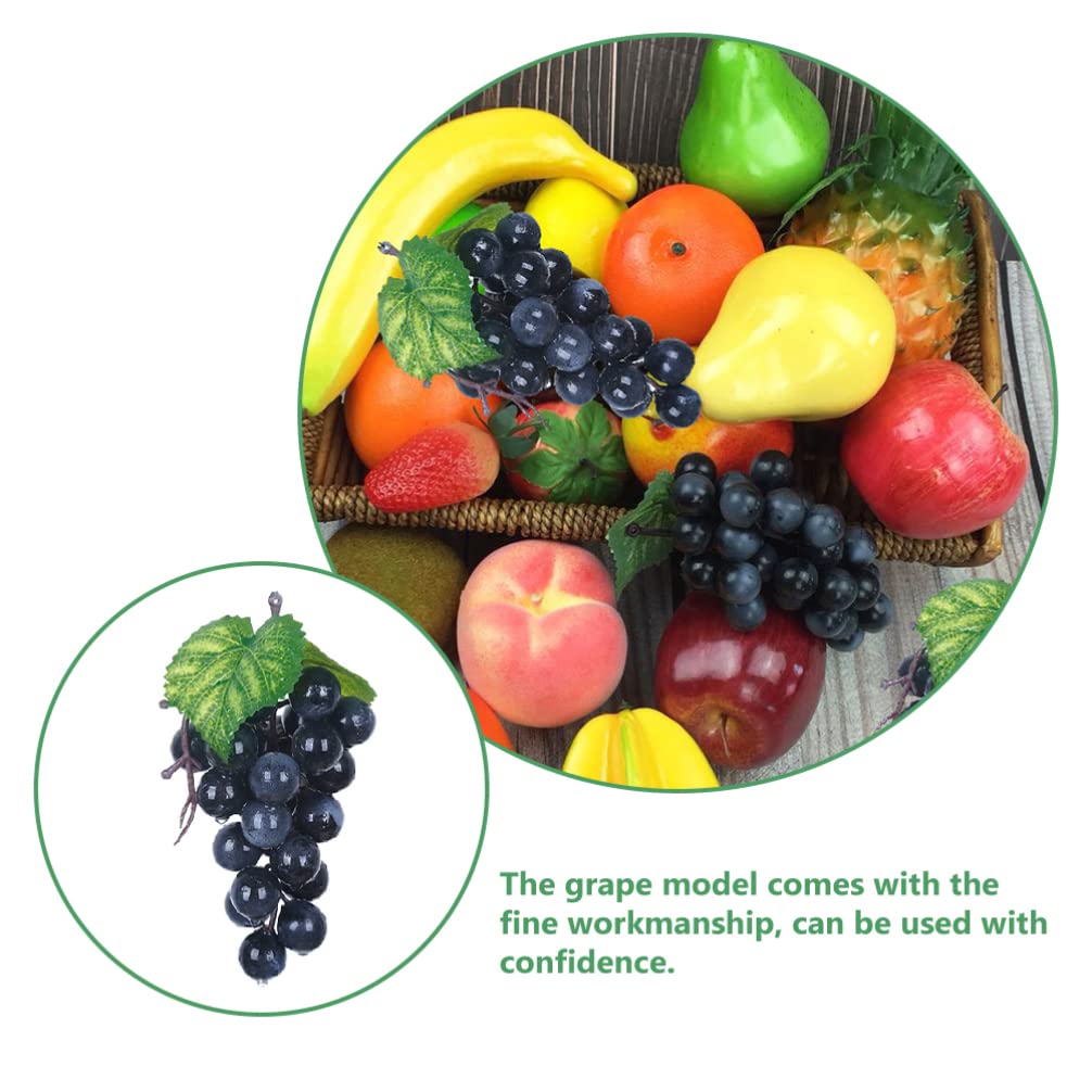 Amazon.co.jp: NUOLUX ぶどう 食品サンプル ブドウ 果物 サンプル  