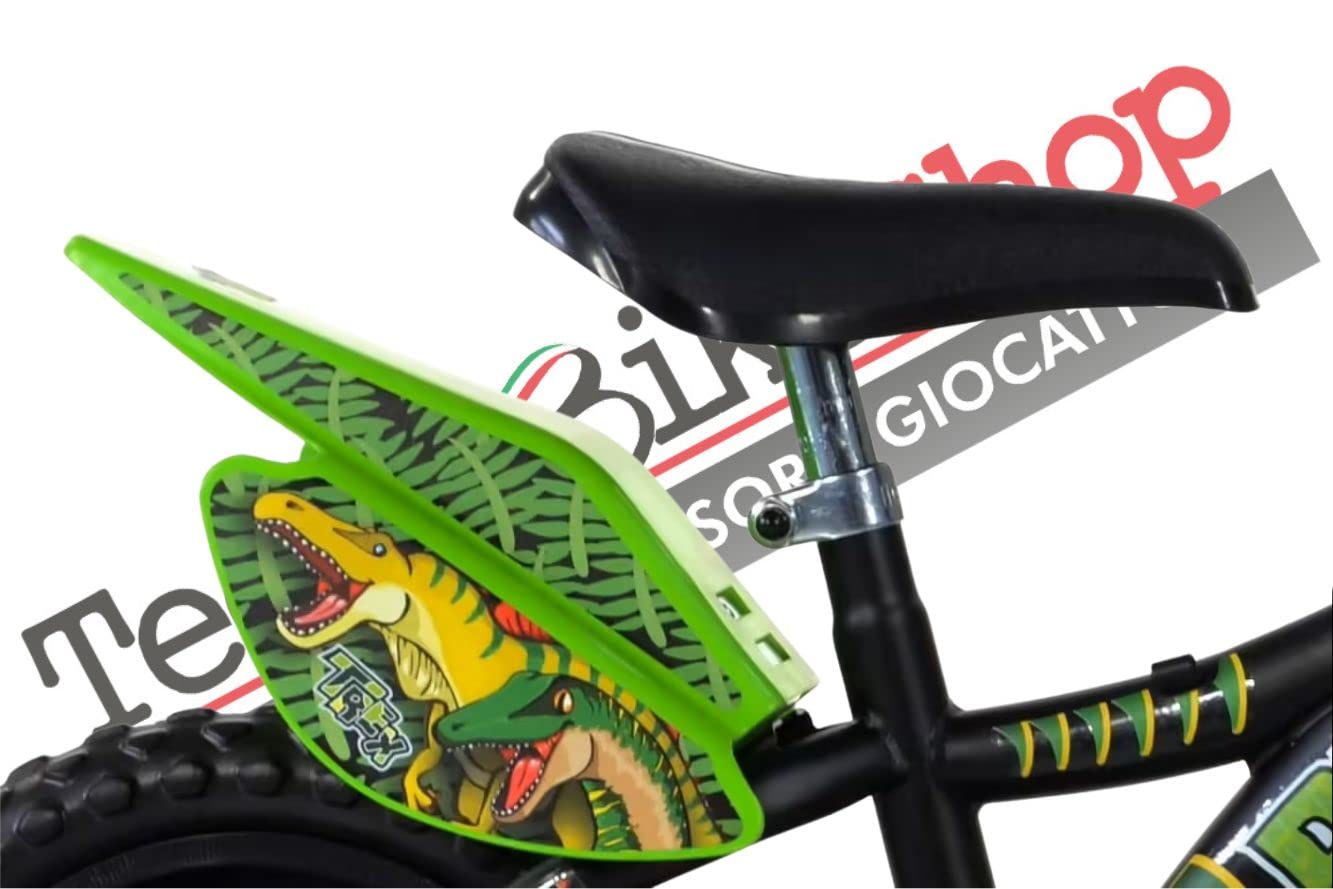 Bici per Bambino Bicicletta Dino Bikes Dinosaur Dino T Rex - Taglia 16"