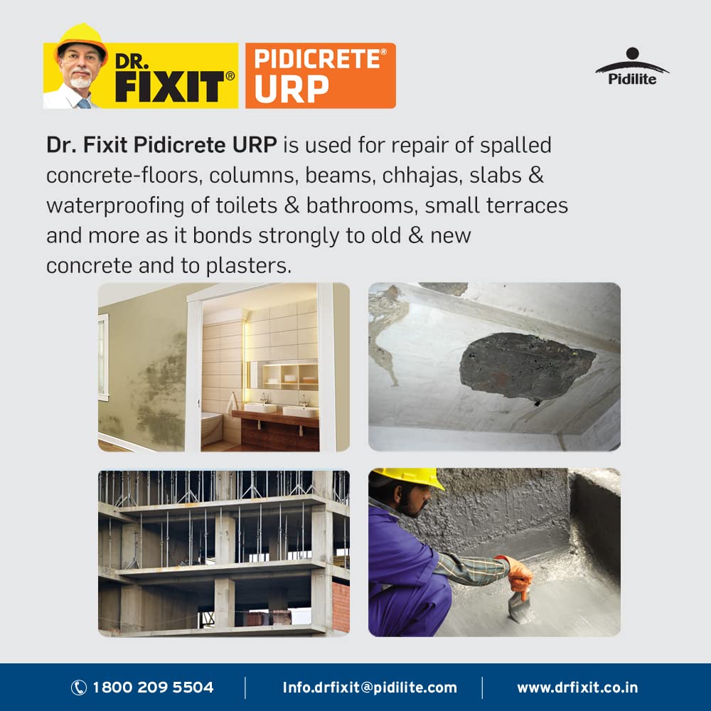 Dr Fixit 301 Sbr Latex Pidicrete Urp Sbr Latex For Waterproofing Repairs 1kg Grey 1pc Waterproofing For Roofs Walls Columns Beams Chajjas Bathrooms Terraces Amazon In Home Improvement Dr Fixit 301 Sbr Latex Pidicrete Urp Sbr Latex For Waterproofing Repairs 1kg Grey 1pc Waterproofing For Roofs Walls Columns Beams Chajjas Bathrooms Terraces Amazon In Home Improvement