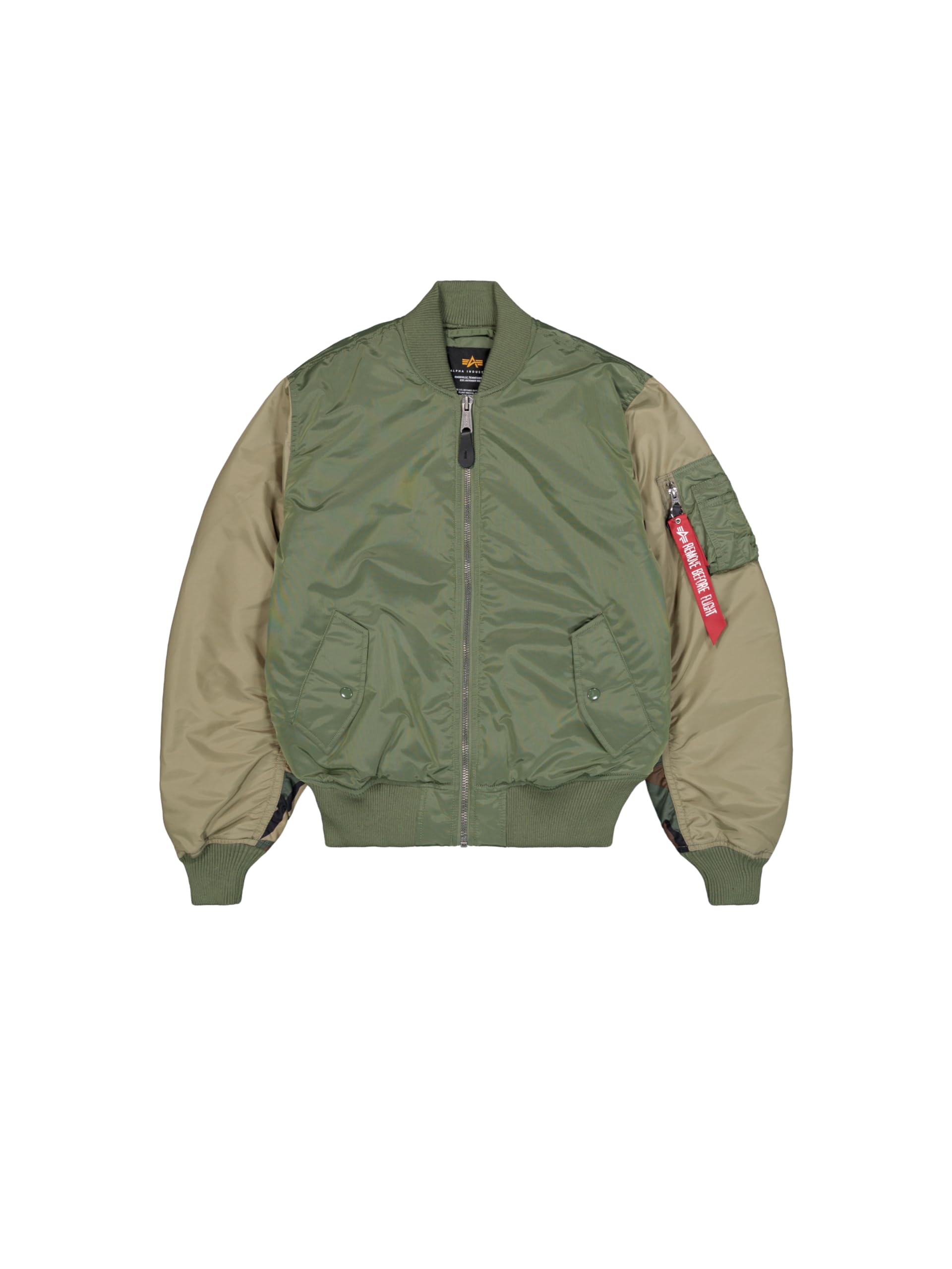 ALPHA INDUSTRIES Herren Ma-1 Camo Back Embroidery Bomberjacke (1er Pack)