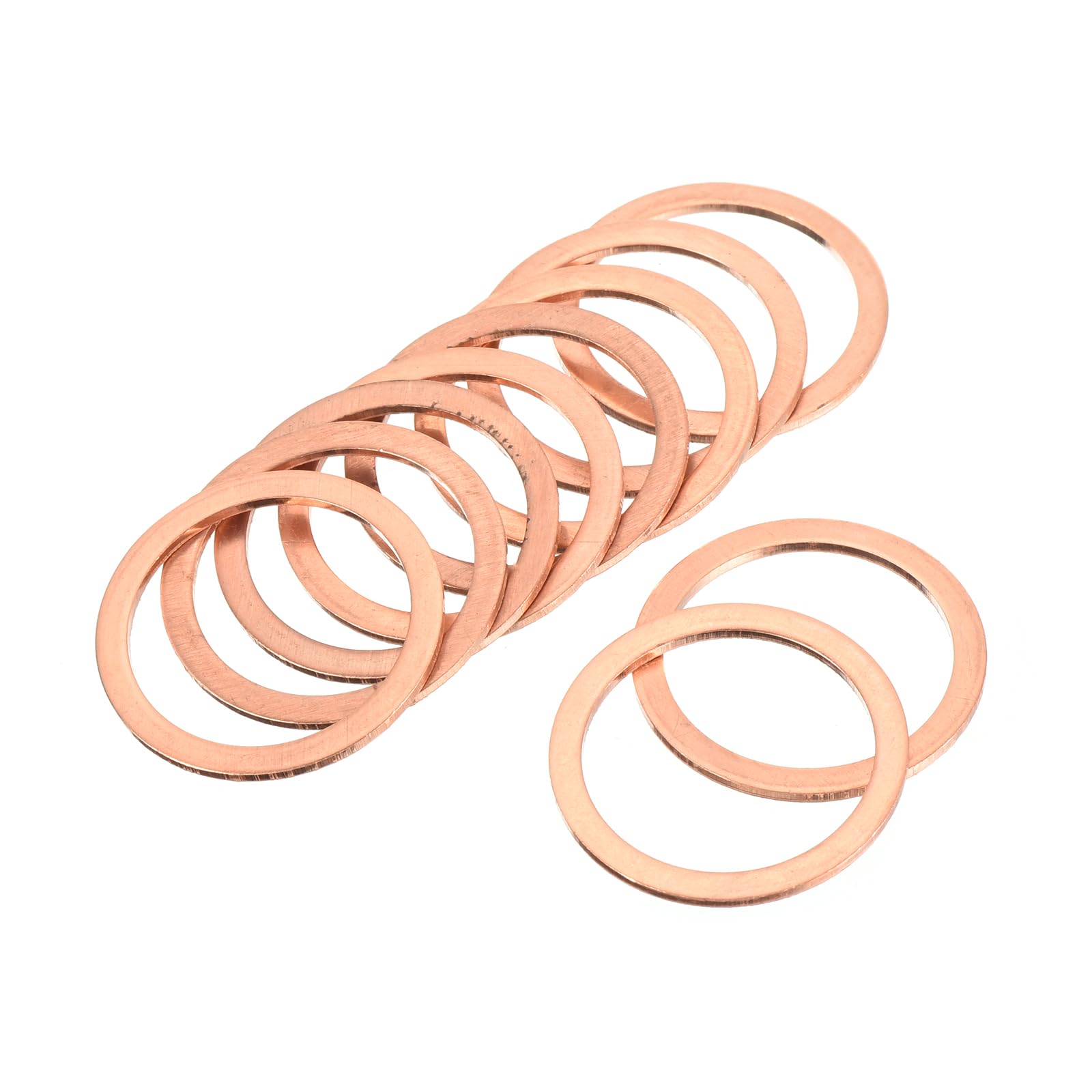 Accessori Meccanici Kit 300 Rondelle In Rame - 12 Misure Metriche, Per Fissaggi Idraulici Ed Elettrici 12 Misure M5-M20 - Foto 11