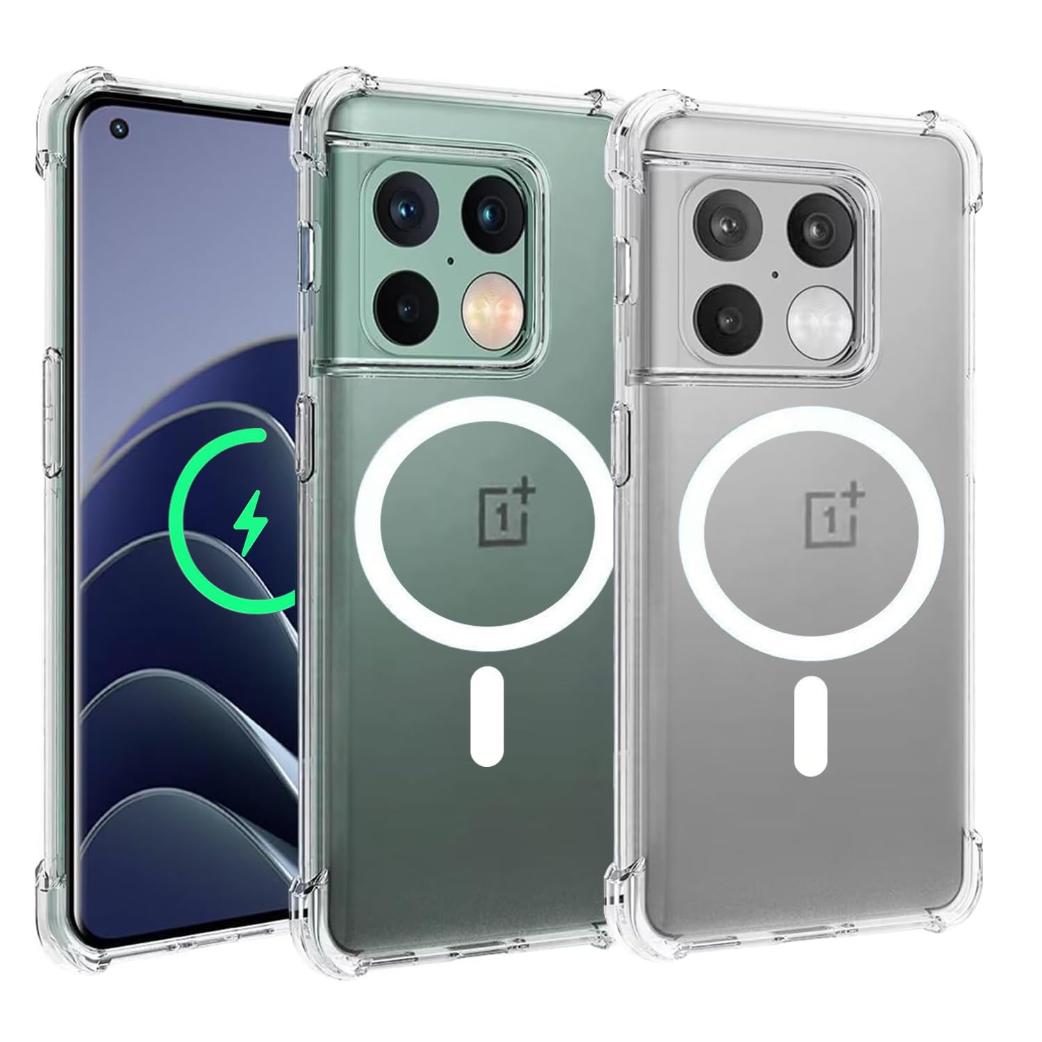 Amazon.com: MeiyueEr for One Plus 10 Pro Clear Case, Compatible