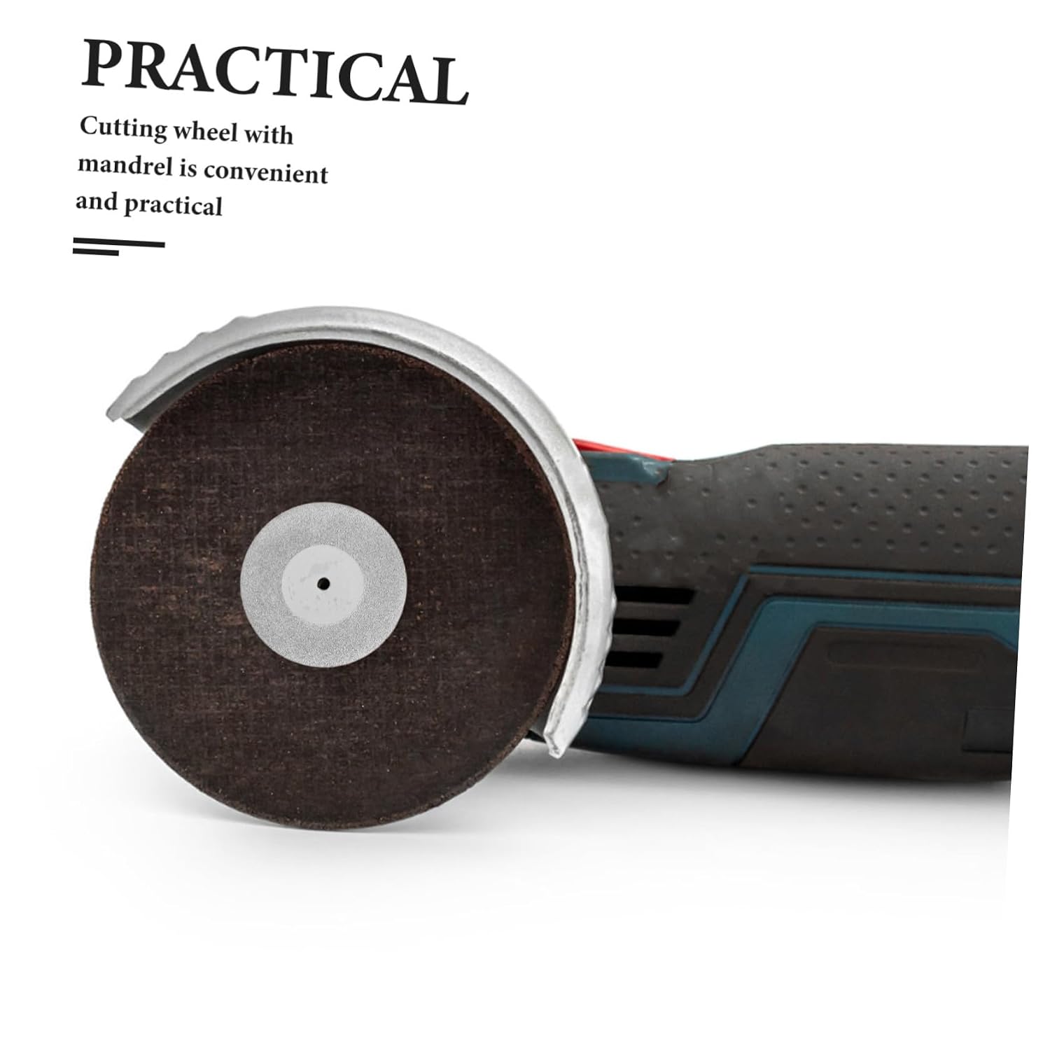 Garneck 24pcs Diamond Cutting Discs with Mandrel 40mm Mini Cutting Wheels for Rotary Tools Precision Sand Suitable for Metal Ceramic Wood Trimming