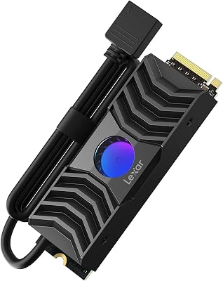 Lexar NM1090 2TB PCle Gen5x4 NVMe SSD Interno, M.2 2280 PCIe 5.0 con Potente Dissipatore di Calore, fino a 12000 MB/s, Unità a Stato Solido Interna ad Alte Prestazioni per Giochi, Fotografia, Design